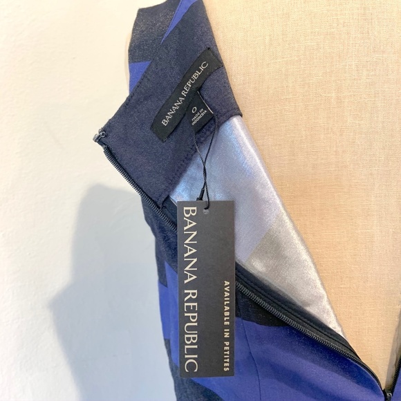 NWT Banana Republic Striped Peplum Tank Top Blouse - Picture 8 of 8